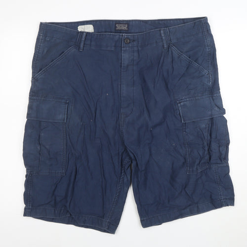Levi's Men's Blue Cotton Cargo Shorts Size L 34in