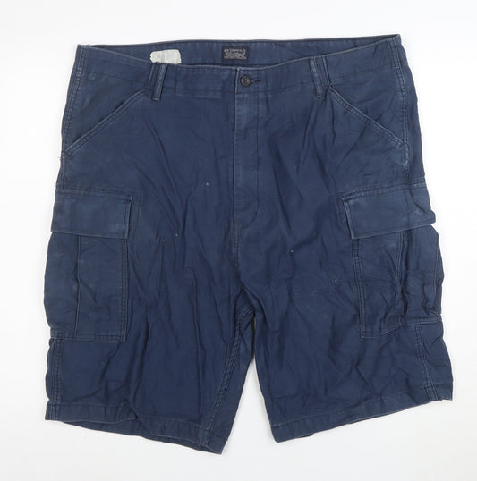 Levi's Men's Blue Cotton Cargo Shorts Size L 34in