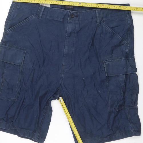Levi's Men's Blue Cotton Cargo Shorts Size L 34in