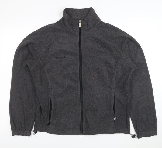 Columbia Women's Grey XL Fleece Full Zip Outdoor Jacket