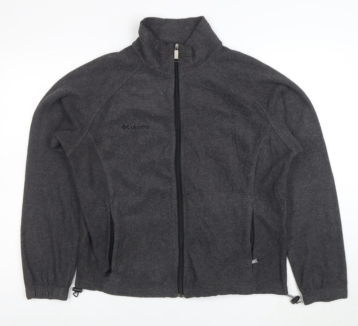 Columbia Women's Grey XL Fleece Full Zip Outdoor Jacket