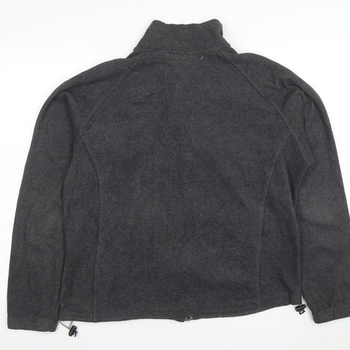 Columbia Women's Grey XL Fleece Full Zip Outdoor Jacket