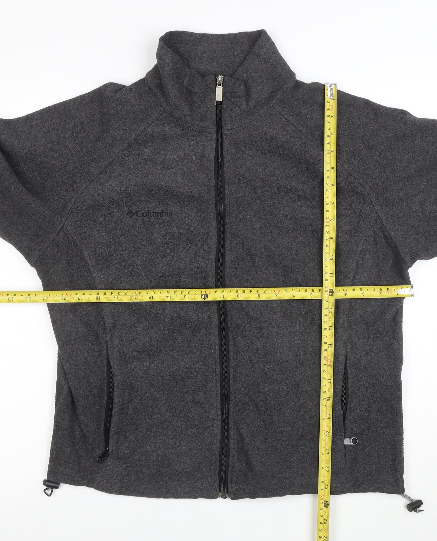 Columbia Women's Grey XL Fleece Full Zip Outdoor Jacket