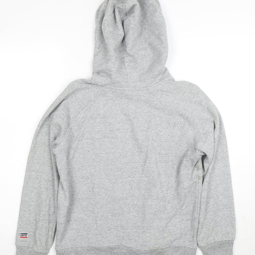 Levi's Men's Grey Pullover Hoodie XS Classic Logo Sweatshirt