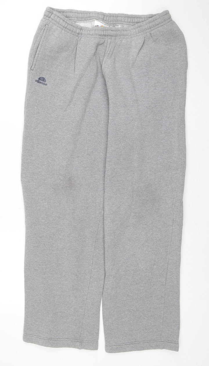 Ellesse Men's Grey 2XL Sweatpants Fleece Activewear Trousers