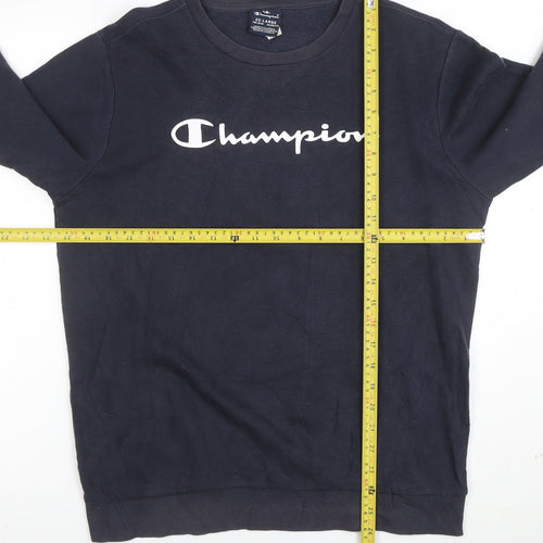 Champion Boys Navy Blue 2XL Crew Neck Pullover Sweatshirt