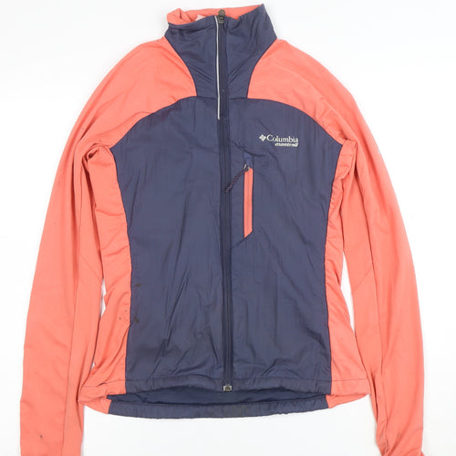 Columbia Women's Pink Blue XS Lightweight Windbreaker Jacket