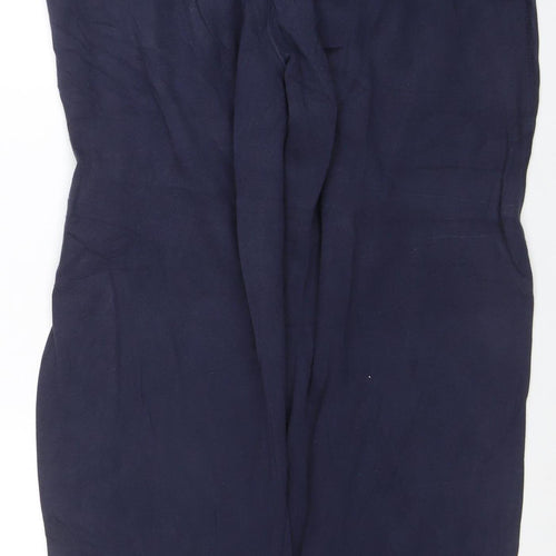 Reebok Men’s Blue Fleece Sweatpants L Regular Straight Fit