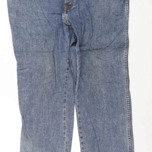 Wrangler Men’s Blue Texas Stretch Regular Straight Jeans W38 L30