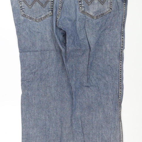 Wrangler Men’s Blue Texas Stretch Regular Straight Jeans W38 L30
