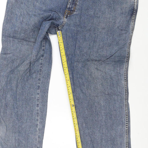 Wrangler Men’s Blue Texas Stretch Regular Straight Jeans W38 L30