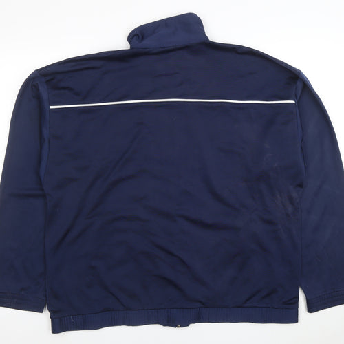 Reebok Men’s Blue Full Zip Sports Sweatshirt Size M