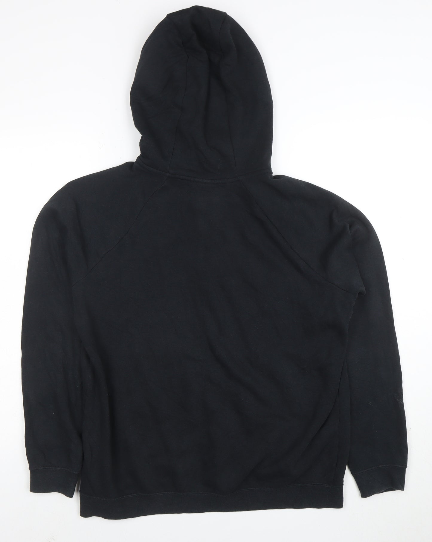 Nike Men's Black Full Zip Hoodie M Fleece Sweatshirt