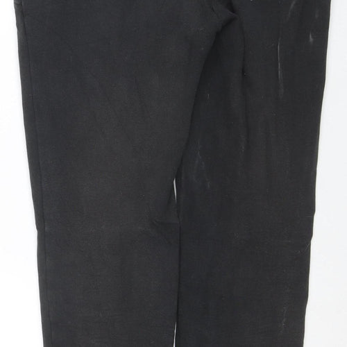 Adidas Women’s Black XS Jogger Sweatpants Tapered Fleece