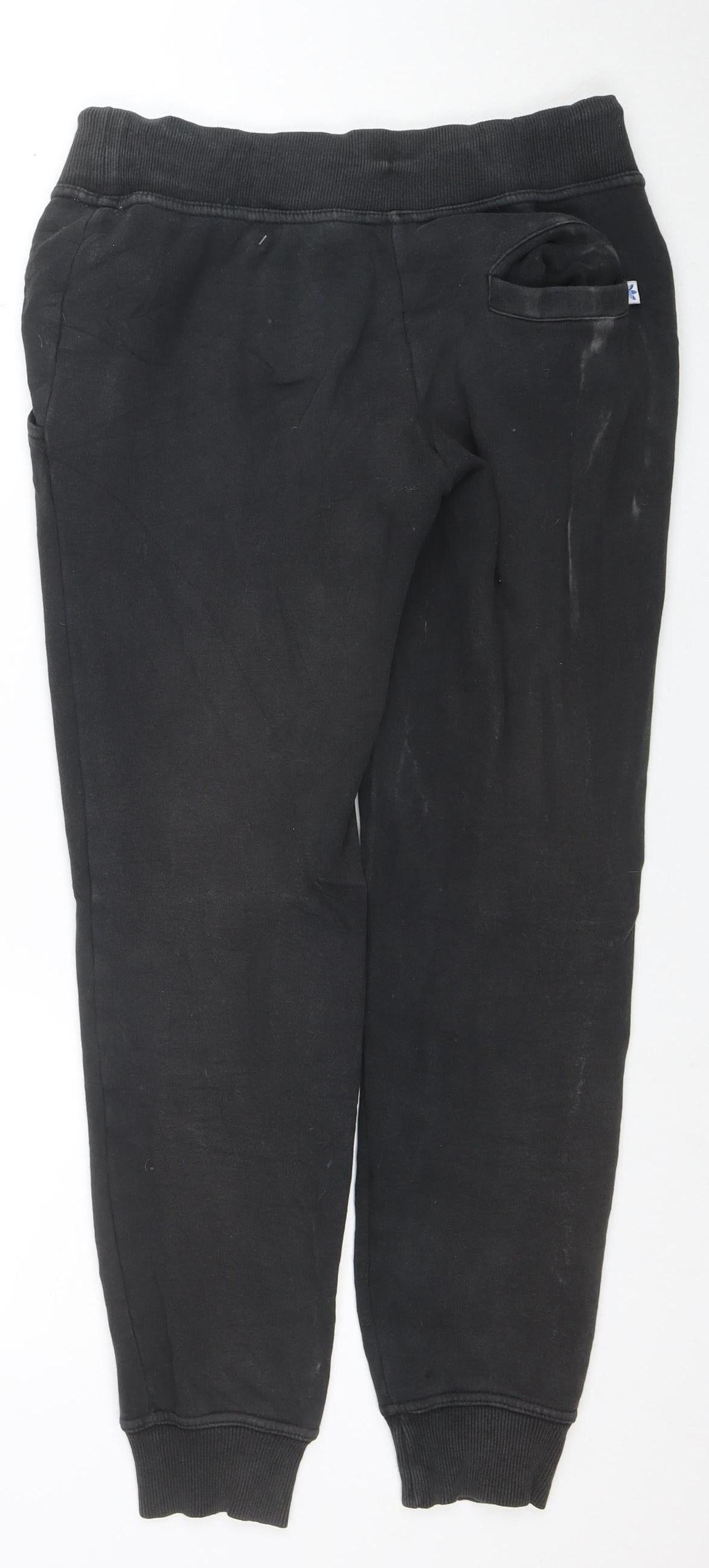 Adidas Women’s Black XS Jogger Sweatpants Tapered Fleece