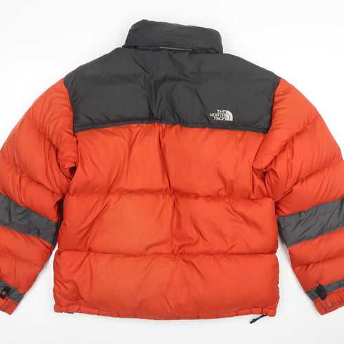 The North Face Men's Red Puffer Jacket M Winter Down Insulated