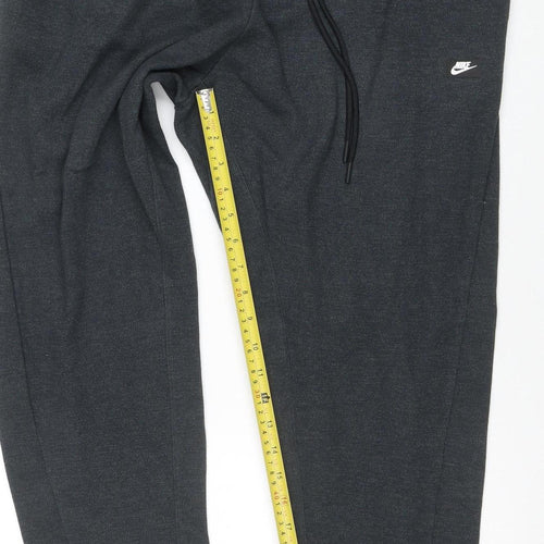 Nike Men's Black XL Jogger Activewear Sweatpants with Zip Pocket