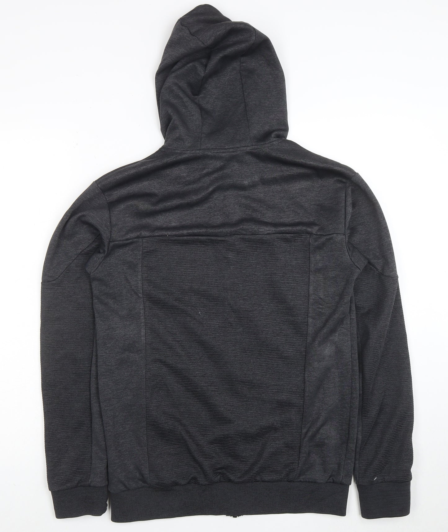 Ellesse Men's Grey XS Full Zip Hoodie with Logo Detail