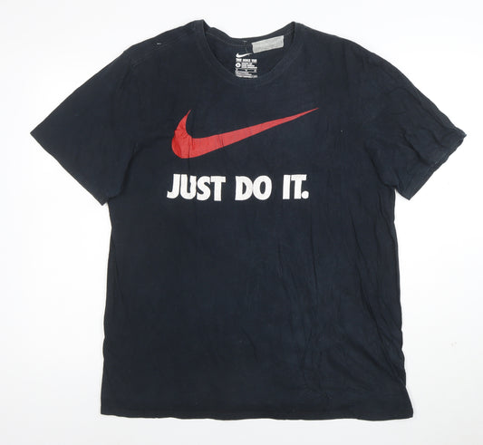 Nike Men's Black XL Just Do It Athletic T-Shirt