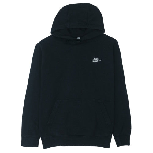 Nike Men Black Pullover Hoodie Regular Fit Fleece Sportswear M