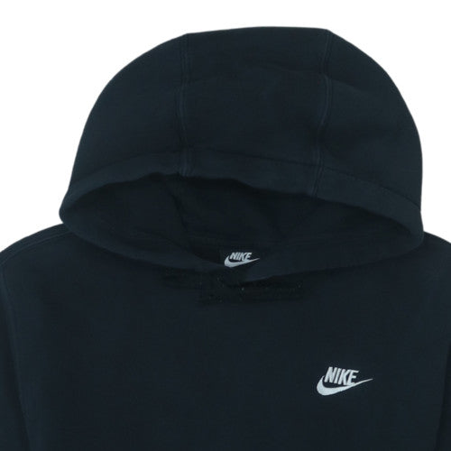 Nike Men's Black XS Pullover Fleece Hoodie with Logo