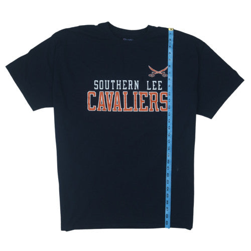 Champion Men's Navy Southern Lee Cavaliers 2XL T-Shirt