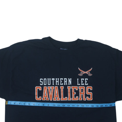 Champion Men's Navy Southern Lee Cavaliers 2XL T-Shirt