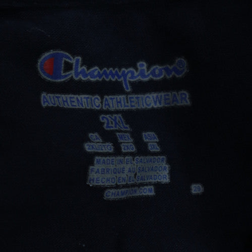 Champion Men's Navy Southern Lee Cavaliers 2XL T-Shirt