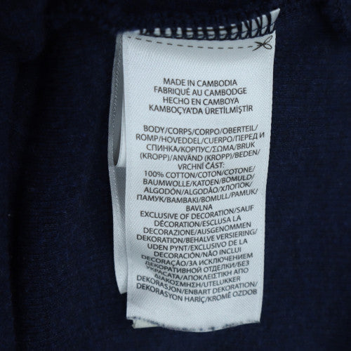 Ralph Lauren Men Blue 1/2 Zip Cotton Knit Sweatshirt L