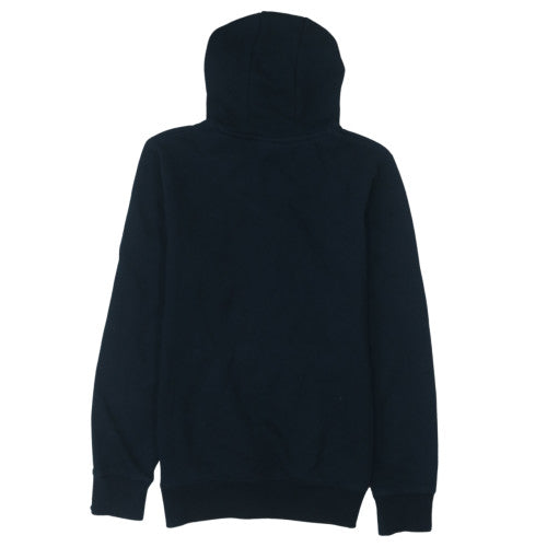 Majestic Mens Black M Pullover Hoodie Sweatshirt Graphic Baseball Logo