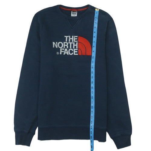 The North Face Men's Blue M Pullover Sweatshirt with Logo
