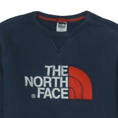 The North Face Men's Blue M Pullover Sweatshirt with Logo