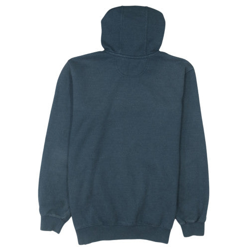 Carhartt Men's Blue Pullover Hoodie M Regular Fit Fleece Logo