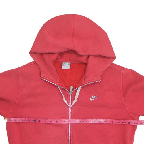 Nike Men's Red Full Zip Hoodie L Fleece Sportswear