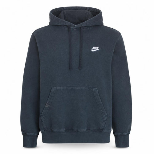 Nike Men's Black Fleece Pullover Hoodie Size M Sportswear