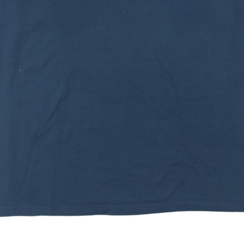 Nautica Men's Blue 2XL Crew Neck Cotton Nautical T-Shirt