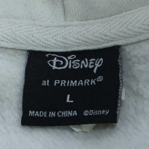 Disney at Primark Men's White L Pullover Hoodie Jack Skellington Graphic