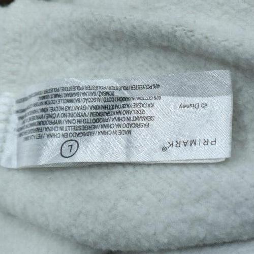 Disney at Primark Men's White L Pullover Hoodie Jack Skellington Graphic