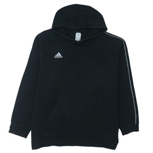 Adidas Men's Black 3XL Pullover Hoodie Fleece Sportswear