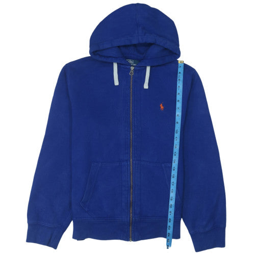 Polo Ralph Lauren Men's Blue Full Zip Hoodie Size L