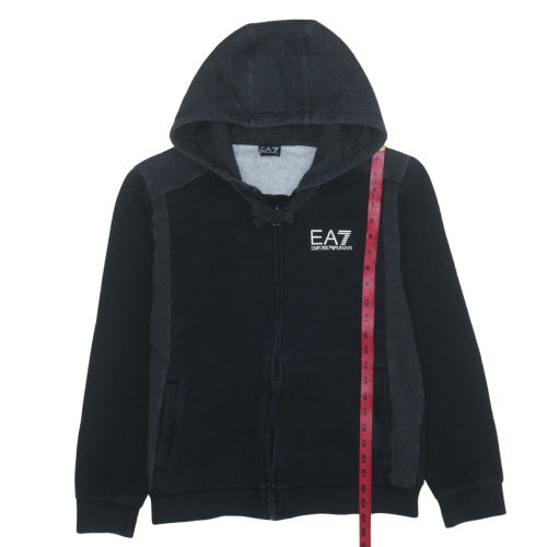 Emporio Armani EA7 Men's Black Full Zip Hoodie Size L