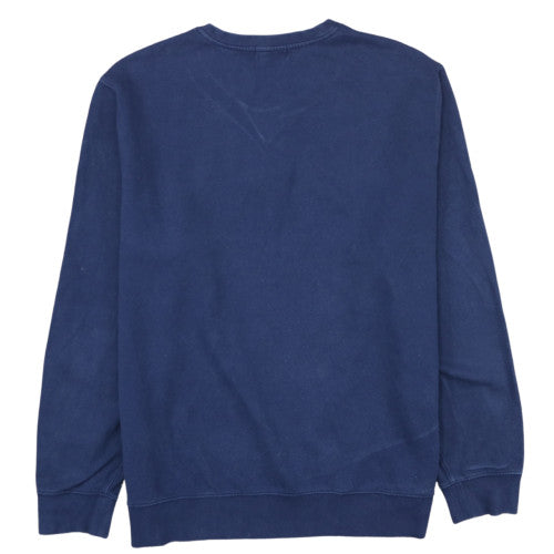 Ralph Lauren Men Blue XL Pullover Crew Neck Sweatshirt Embroidered Bear