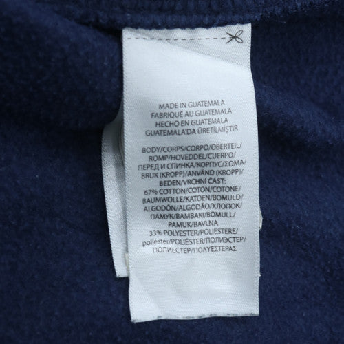 Ralph Lauren Men Blue XL Pullover Crew Neck Sweatshirt Embroidered Bear