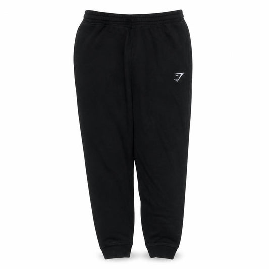Gymshark Women's Black Jogger Trousers L Fleece Activewear