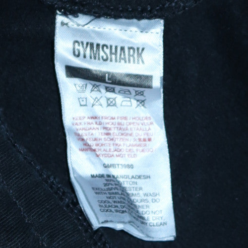 Gymshark Women's Black Jogger Trousers L Fleece Activewear