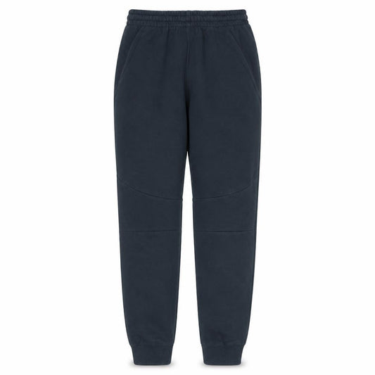 Front view of Adidas Men's Black Jogger Trousers, size S, Regular Fit Cotton Blend