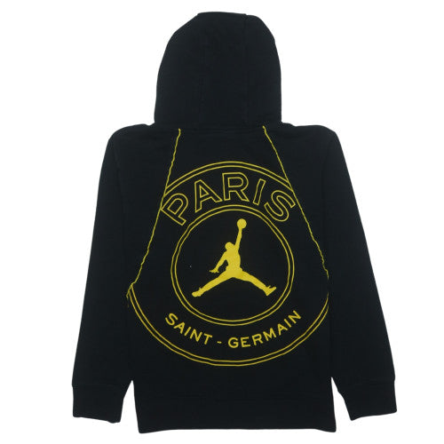 Jordan Boys Black XL Pullover Hoodie Paris Saint Germain Logo