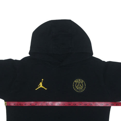 Jordan Boys Black XL Pullover Hoodie Paris Saint Germain Logo