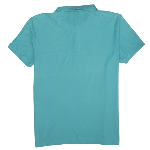 Calvin Klein Men's Blue Pima Cotton Body Fit Polo Shirt XL