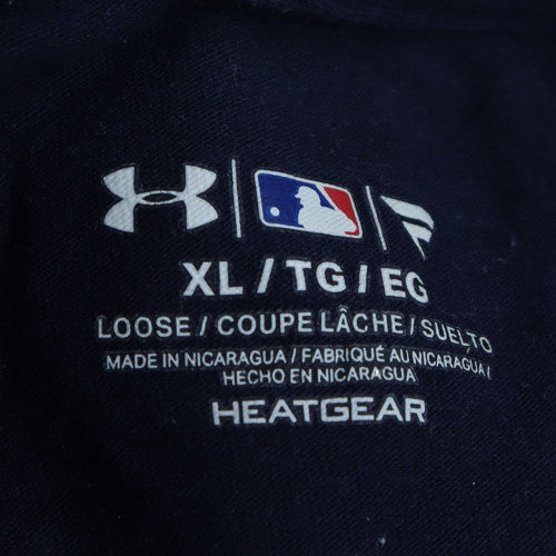 Under Armour Men's Navy Baseball Graphic XL HeatGear T-Shirt